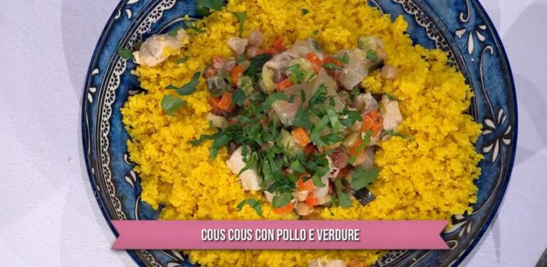 É sempre mezzogiorno cous cous con pollo e verdure di Daniele Persegani