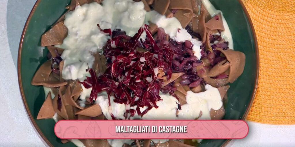 É sempre mezzogiorno, ricetta di oggi 1 ottobre 2024: maltagliati di castagne di Daniele Persegani