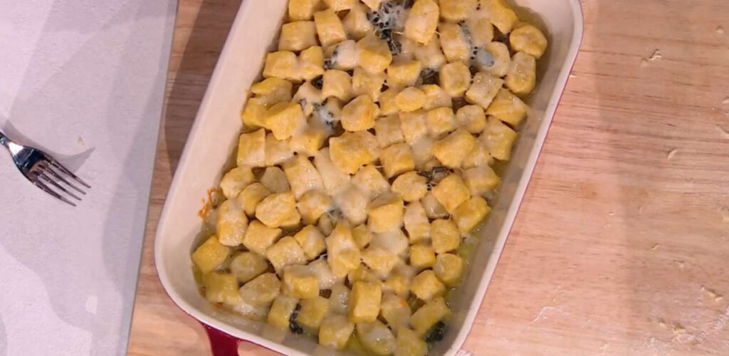 É sempre mezzogiorno, ricetta di oggi 17 ottobre 2024: Gnocchi di polenta gratinati di Daniele Persegani