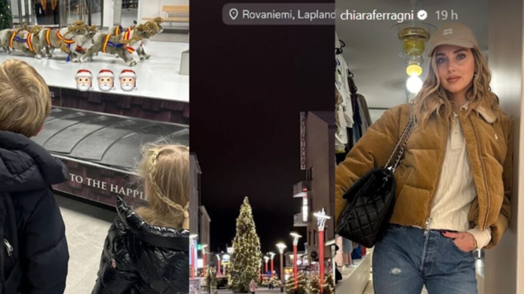 Leone e Vittoria celebrano il primo Natale con i genitori separati e ricevono un dono speciale da Chiara Ferragni