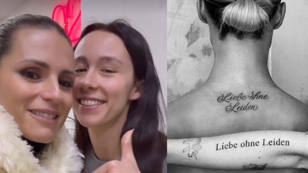 Michelle Hunziker e Aurora Ramazzotti svelano il profondo significato del loro tatuaggio madre-figlia