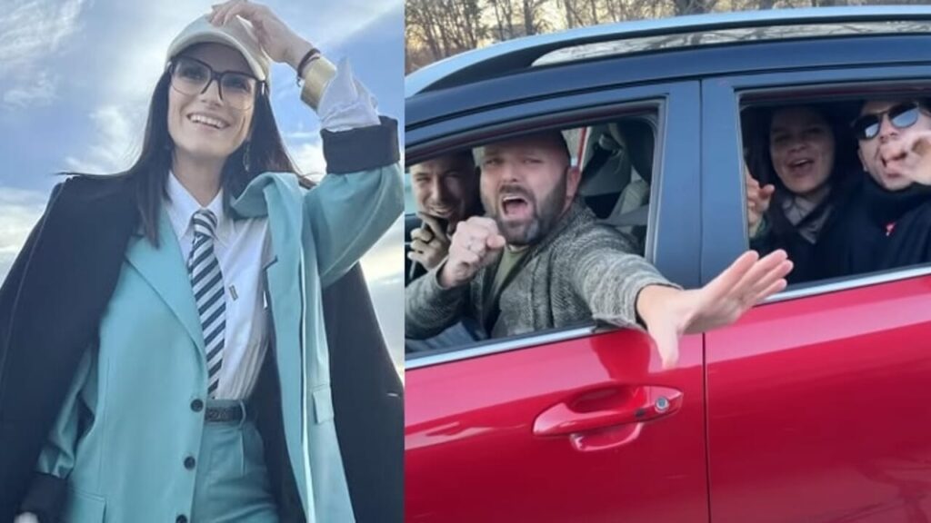 Laura Pausini incanta Sofia e si ferma per i fan in strada