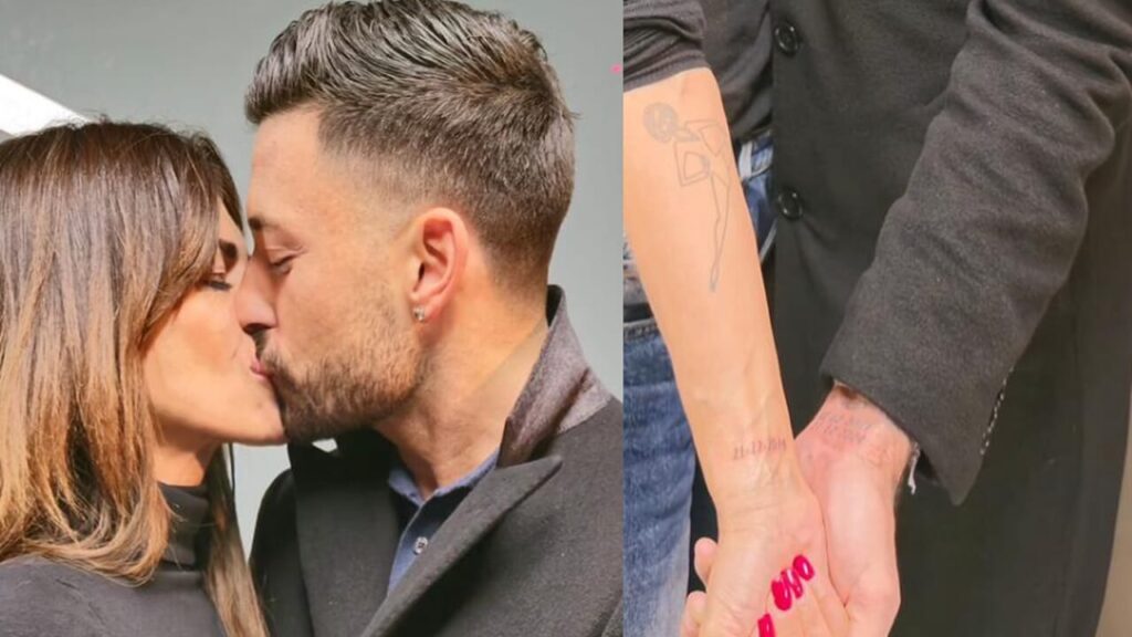 Bianca Guaccero e Giovanni Pernice celebrano l’amore con un tatuaggio indimenticabile