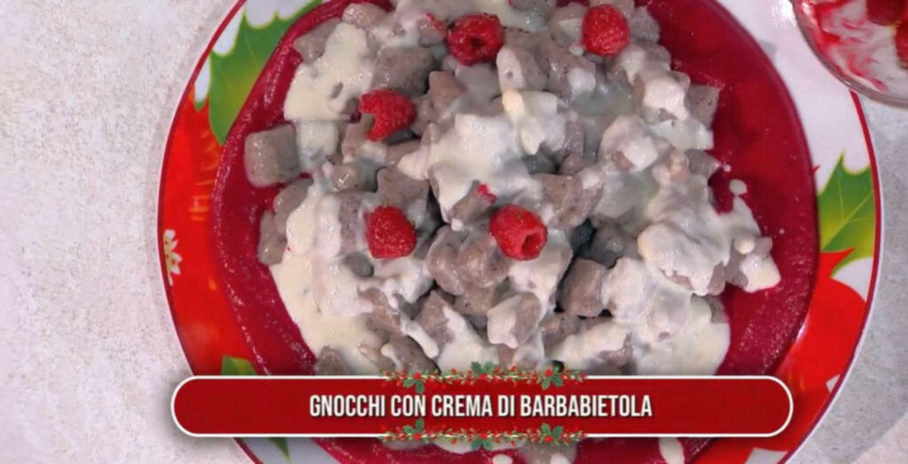 Gnocchi con crema di barbabietola di Barbara De Nigris | É sempre mezzogiorno, 20 dicembre 2024