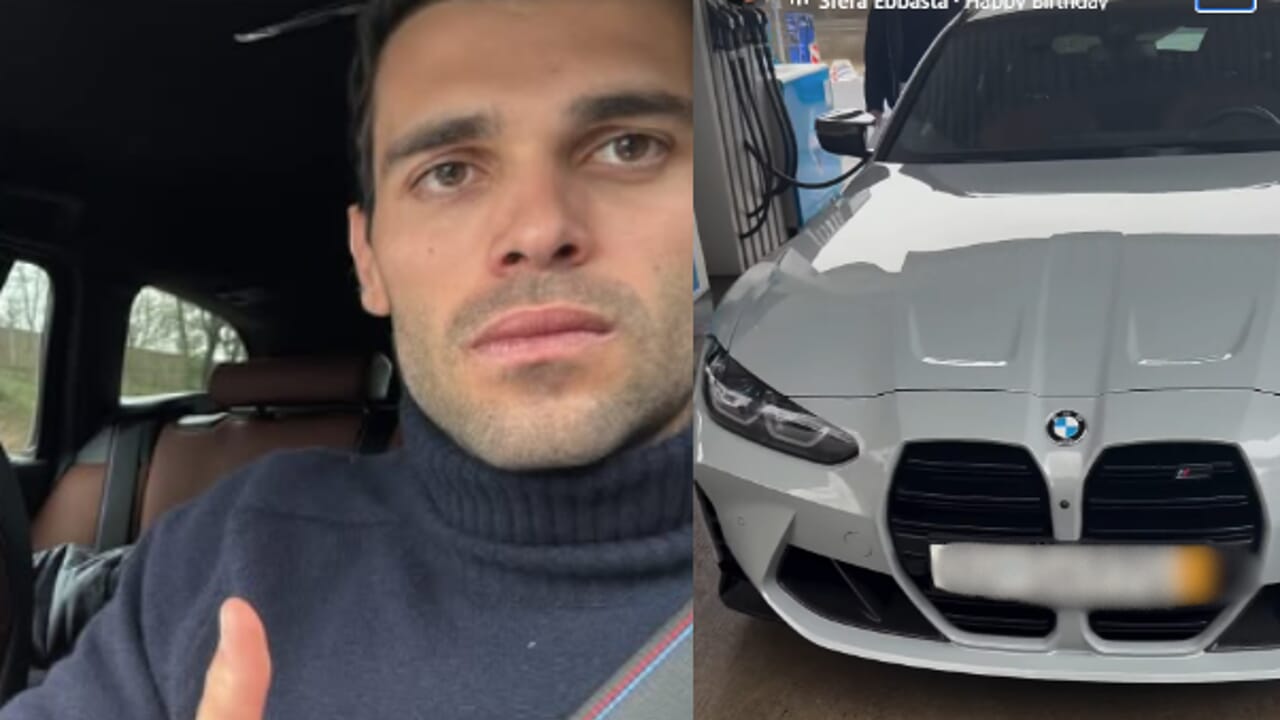 Goffredo Cerza festeggia 29 anni con una BMW M3 Touring e l’amore di Aurora Ramazzotti