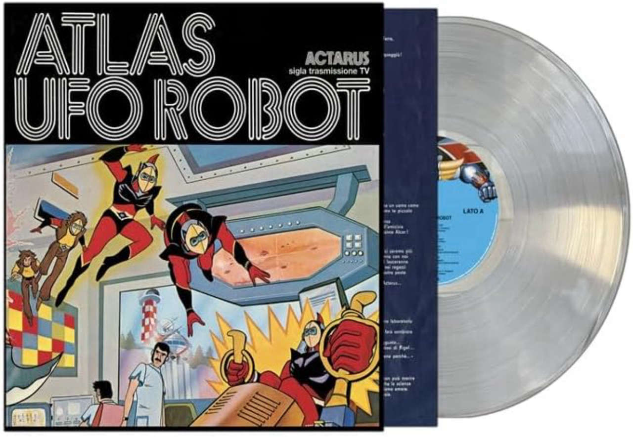 Ufo Robot Goldrake festeggia 50 anni con il Vinile Azzurro Ghiaccio e un poster da Warner Music Italia