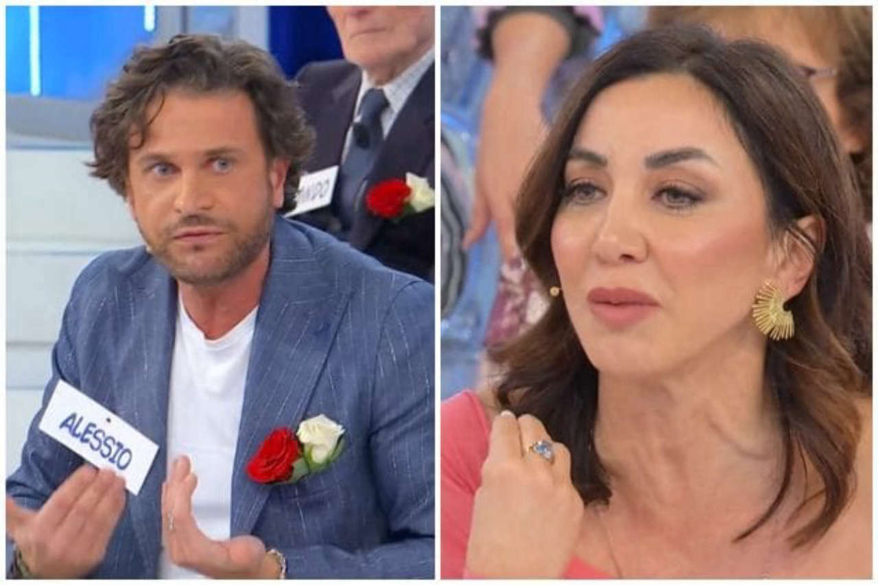 Uomini e Donne: Alessio e Francesca in accesa discussione, lei accusa: sei un bugiardo, avrei detto se fossimo stati intimi.