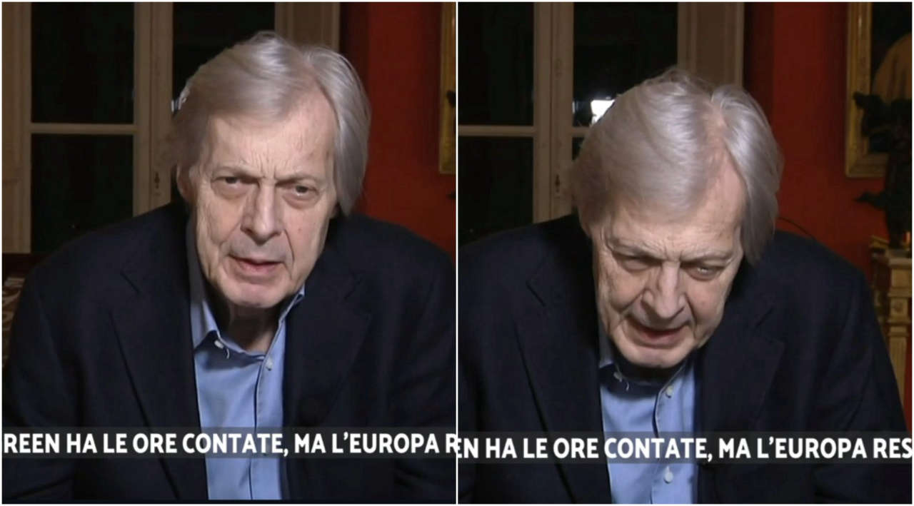 Vittorio Sgarbi a Quarta Repubblica emoziona i fan: esausto ma sempre lucido nelle sue argomentazioni.