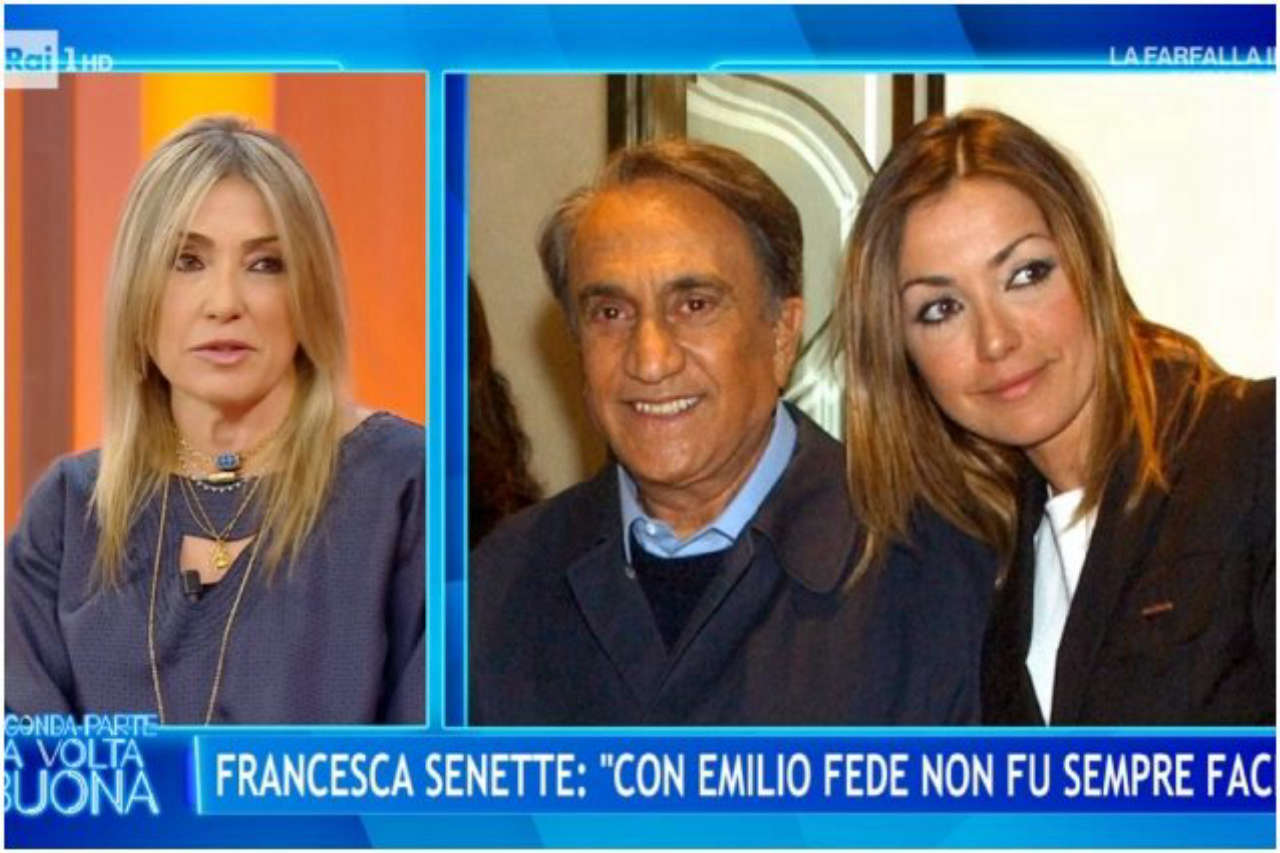 Francesca Senette racconta la difficile esperienza in Rai e le condizioni di salute di Emilio Fede.