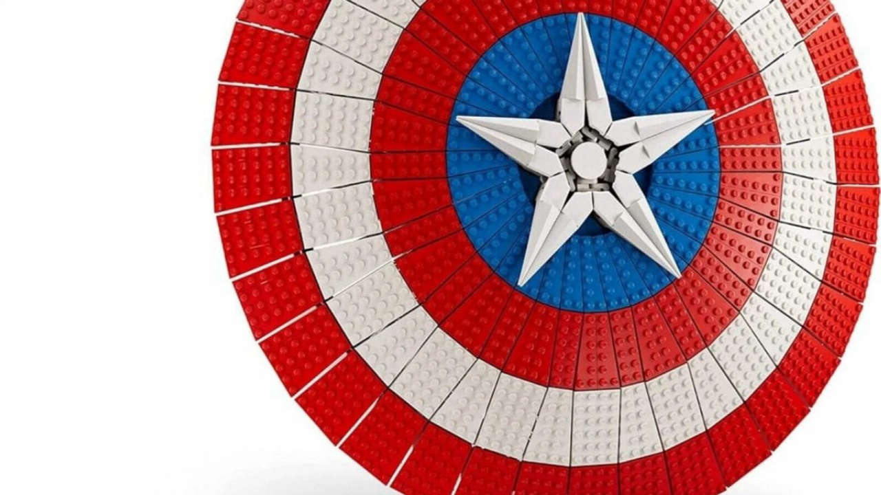 Marvel: sconto su Amazon per il set LEGO dello scudo di Captain America