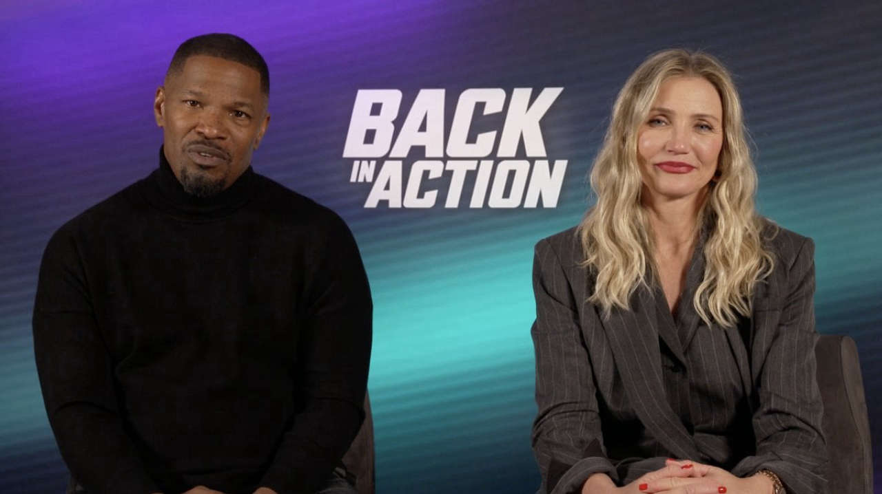 Back in Action, Cameron Diaz e Jamie Foxx raccontano il loro ritorno sul grande schermo.