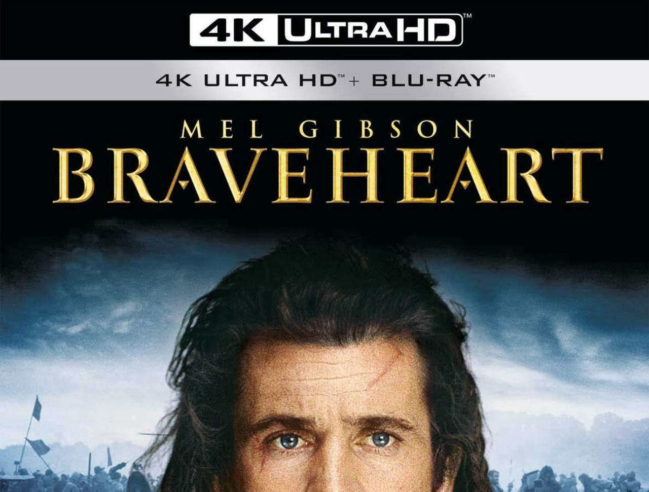 Braveheart ottiene uno sconto sull’edizione 4K Ultra-HD + Blu-Ray del film di Mel Gibson su Amazon.