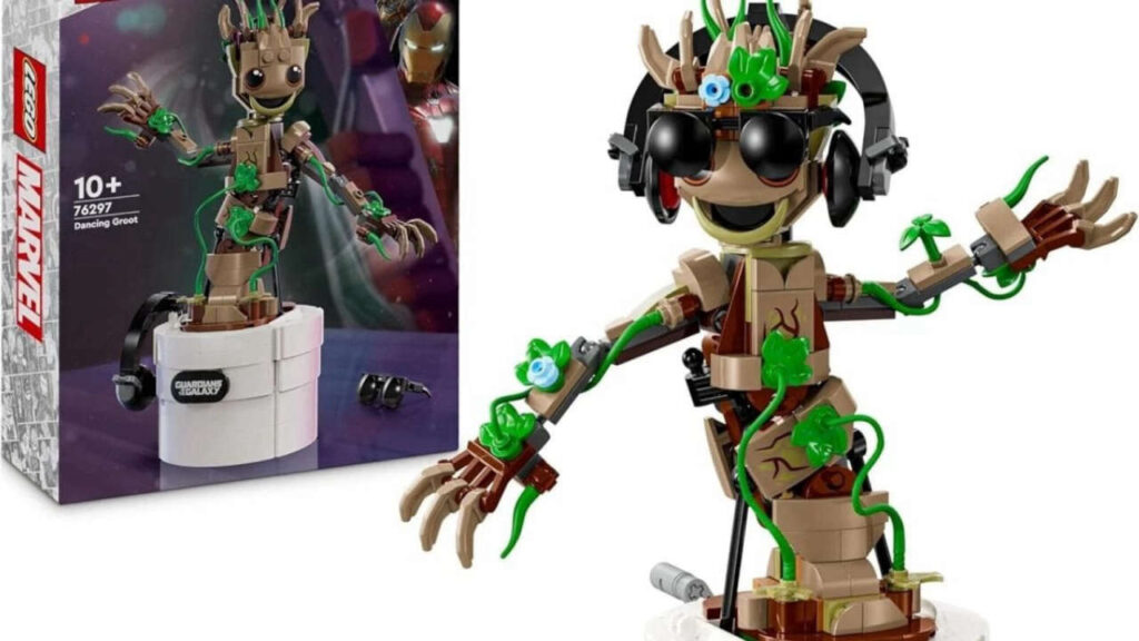 Marvel: il set LEGO di Groot ballerino è disponibile a un prezzo scontato su Amazon