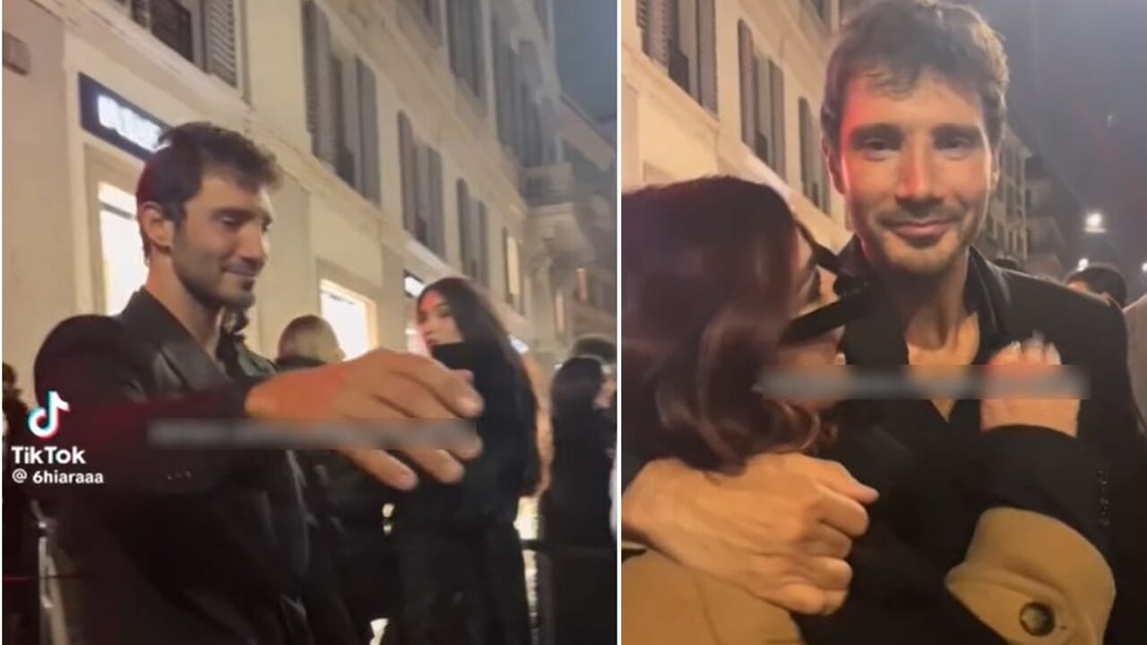 Stefano De Martino e la serata magica con i fan tra selfie e risate