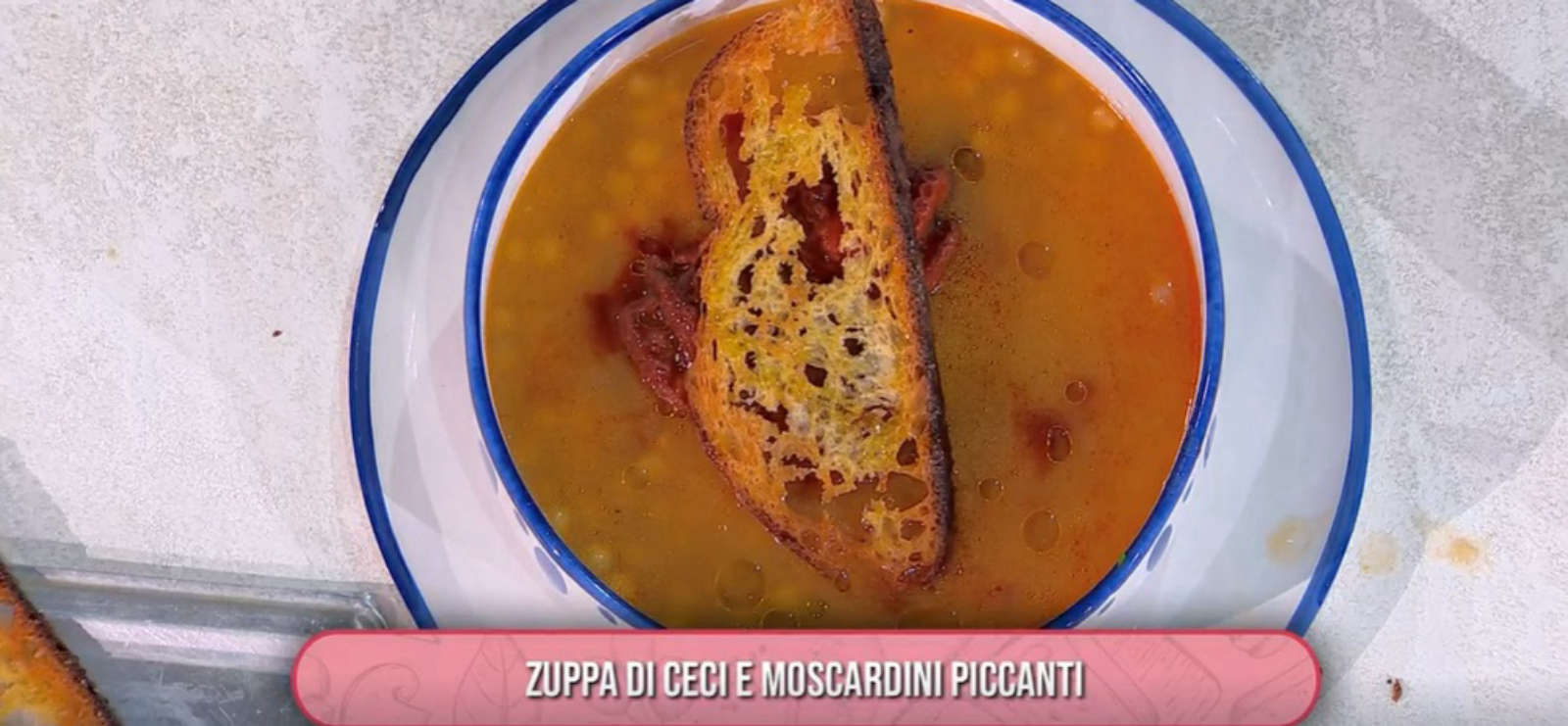 Zuppa di ceci e moscardini piccanti di Michele Farru | É sempre mezzogiorno, 30 gennaio 2025