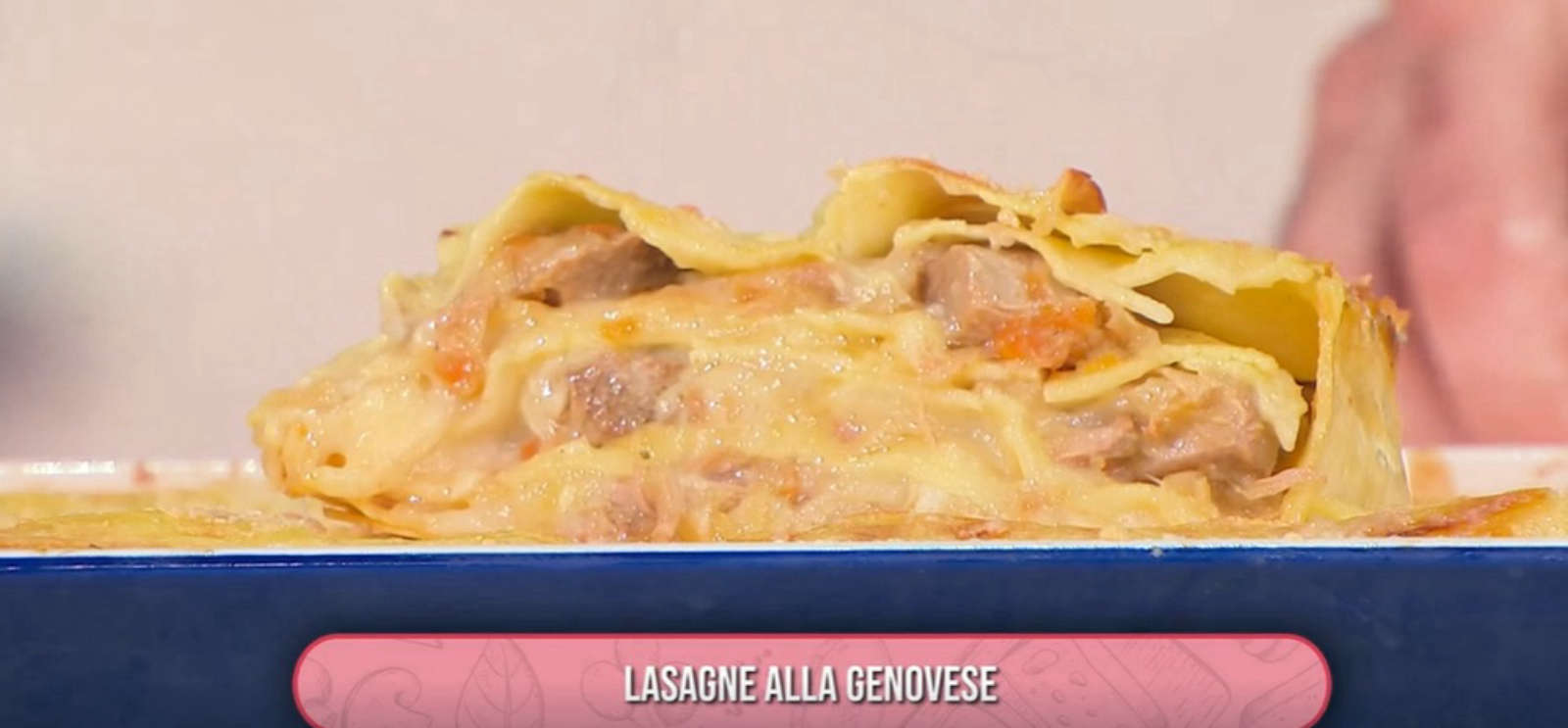 Lasagne alla genovese di Antonio Paolino | É sempre mezzogiorno, 31 gennaio 2025