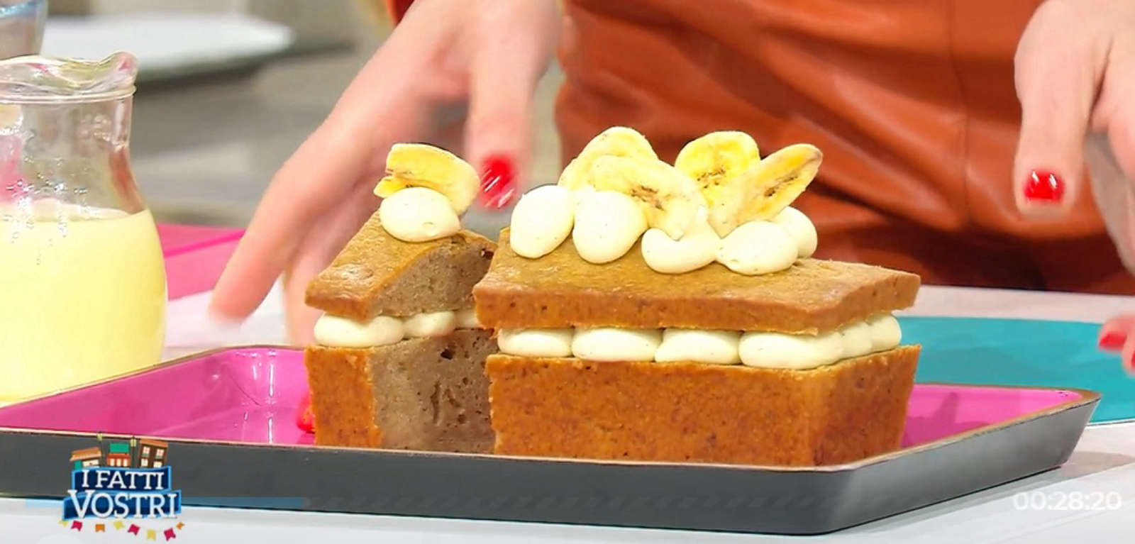 Plumcake alla banana di Ernst Knam | I Fatti Vostri, 16 gennaio 2025