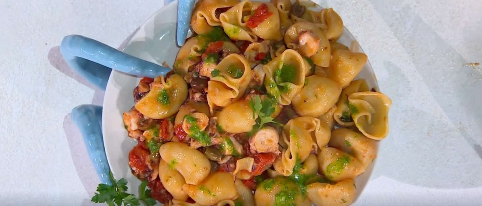 Conchiglioni con ragù di polpo di Andrea Mainardi | É sempre mezzogiorno, 29 ottobre 2023