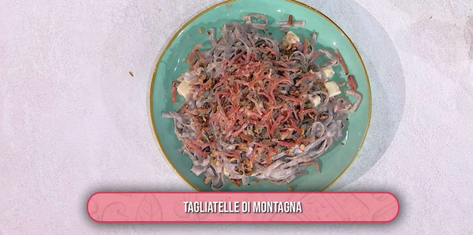 Tagliatelle di montagna di Barbara De Nigris | É sempre mezzogiorno, 22 gennaio 2025