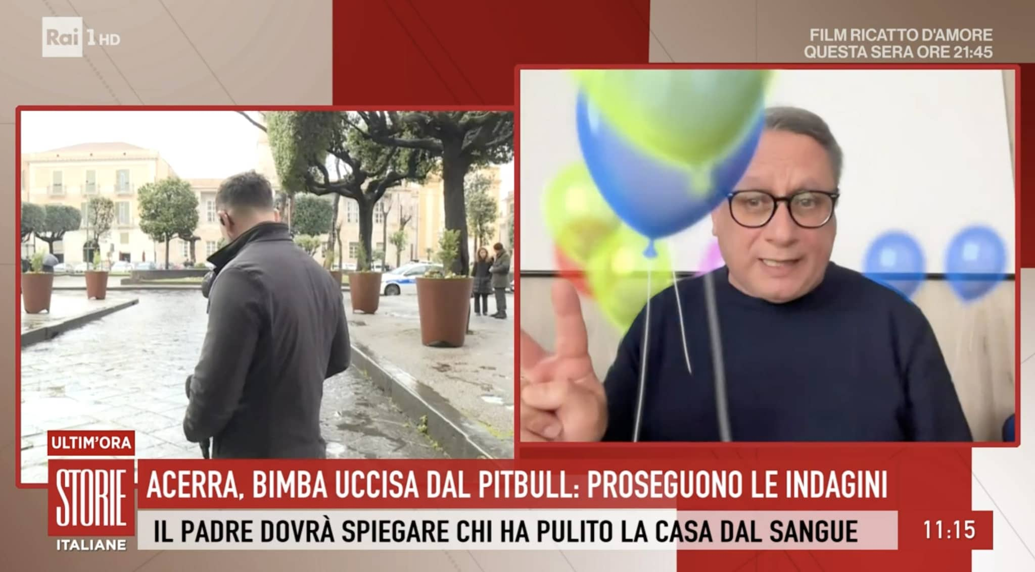 Il caso pitbull di Acerra e il dramma che ha sconvolto Storie Italiane con Antonio Marziale in diretta