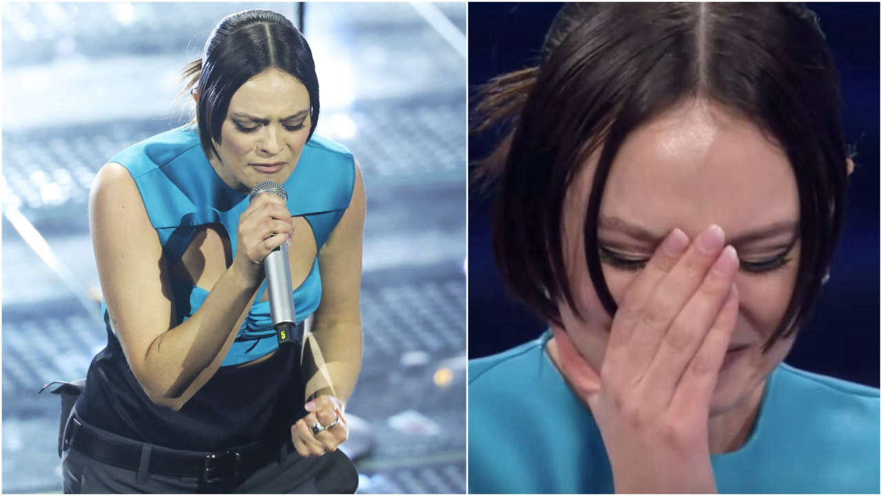 Francesca Michielin in lacrime a Sanremo 2025: tra infortunio e reggiseno scivolato, la sua performance è un’epopea emozionante.