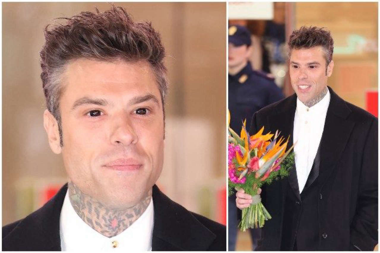 Fedez svela il mistero delle lenti nere sul green carpet di Sanremo 2025: un colpo di scena sorprendente!