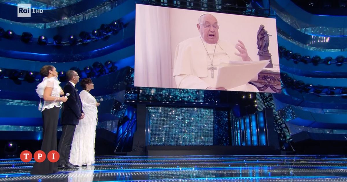 Sanremo 2025, Papa Francesco: "La musica è strumento di pace"