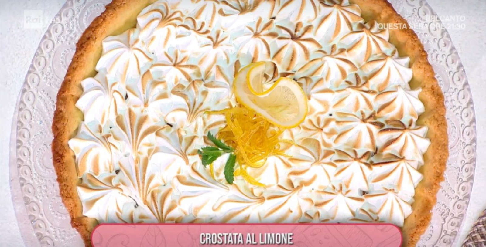 Crostata al limone di Daniele Persegani | É sempre mezzogiorno, 24 febbraio 2025